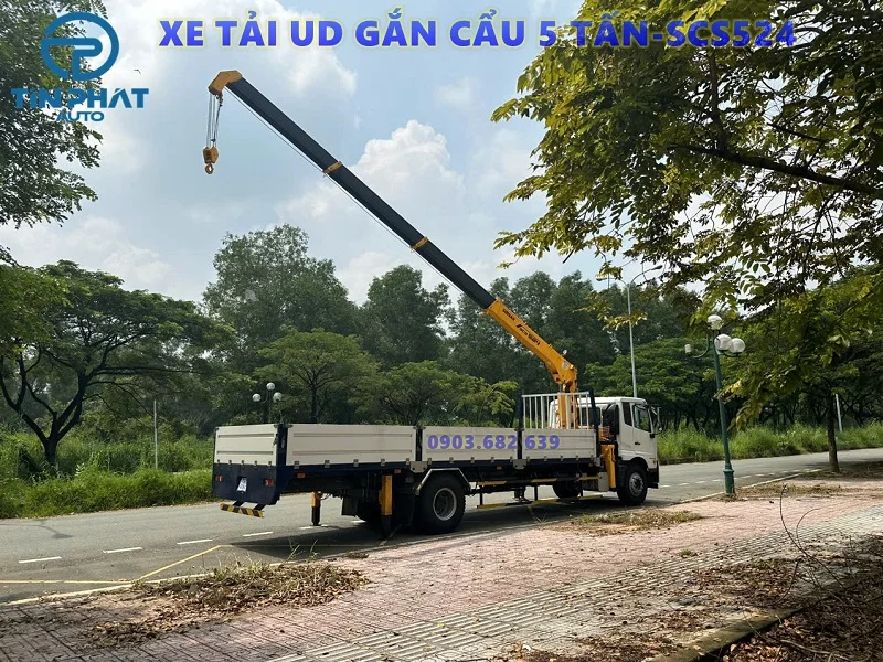 Xe cẩu 5 tấn