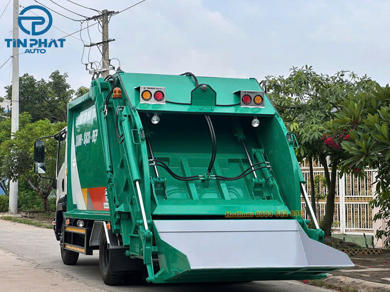 Xe ép rác Hyundai 9 khối